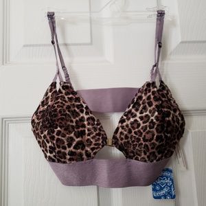 Bralette Leopard print NWT